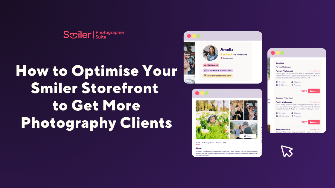How to Optimise Your Storefront to Get More Photography Clients