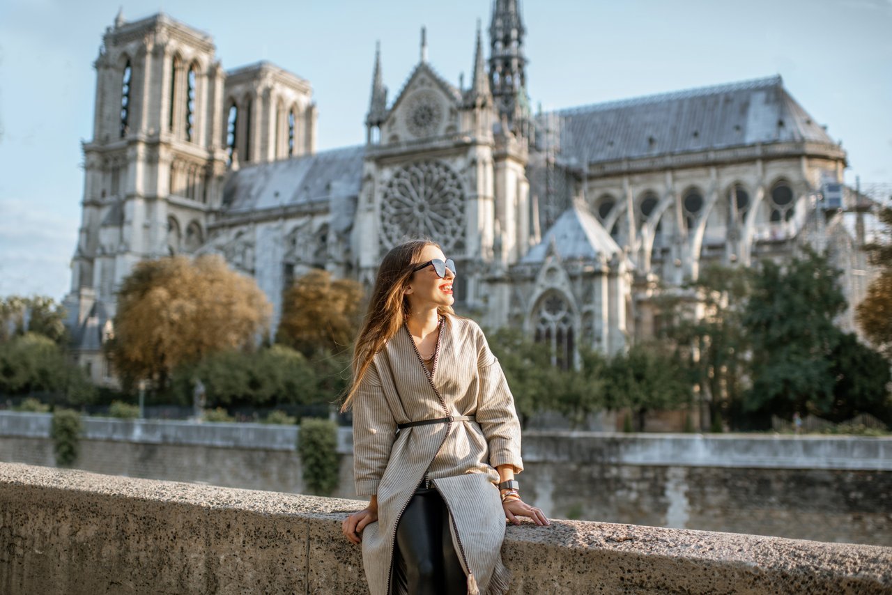 Professional photoshoot at Notre Dame