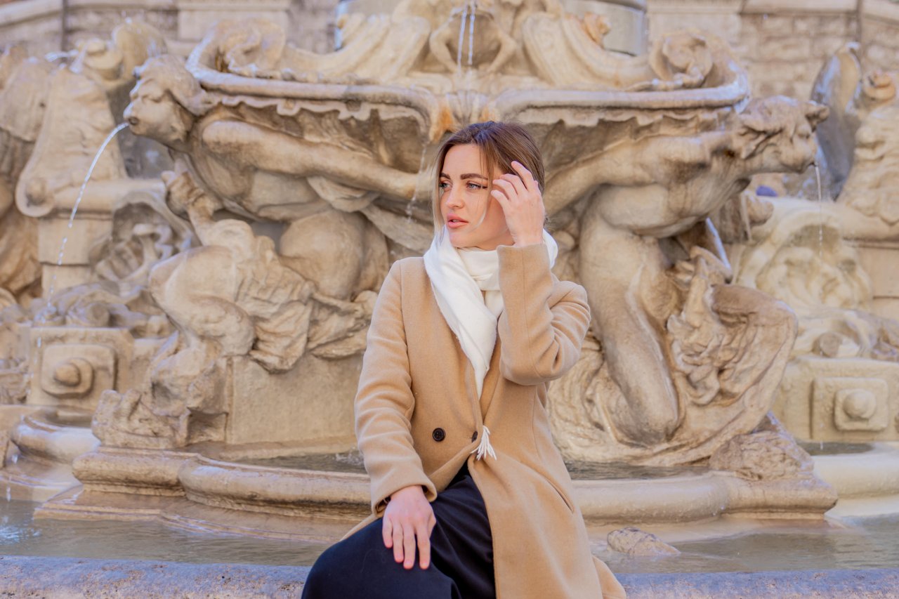 Professional photoshoot at charming Coppedè