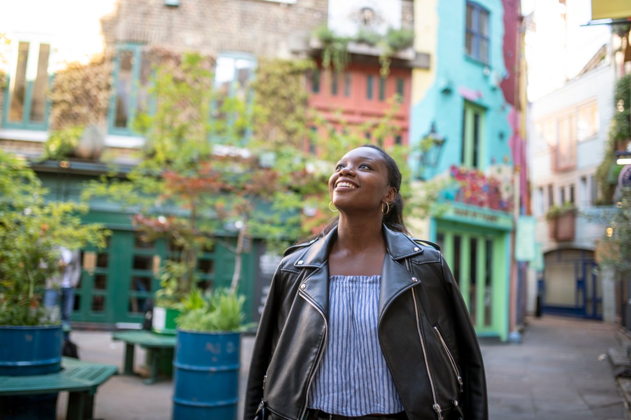Professional photoshoot at Covent Garden