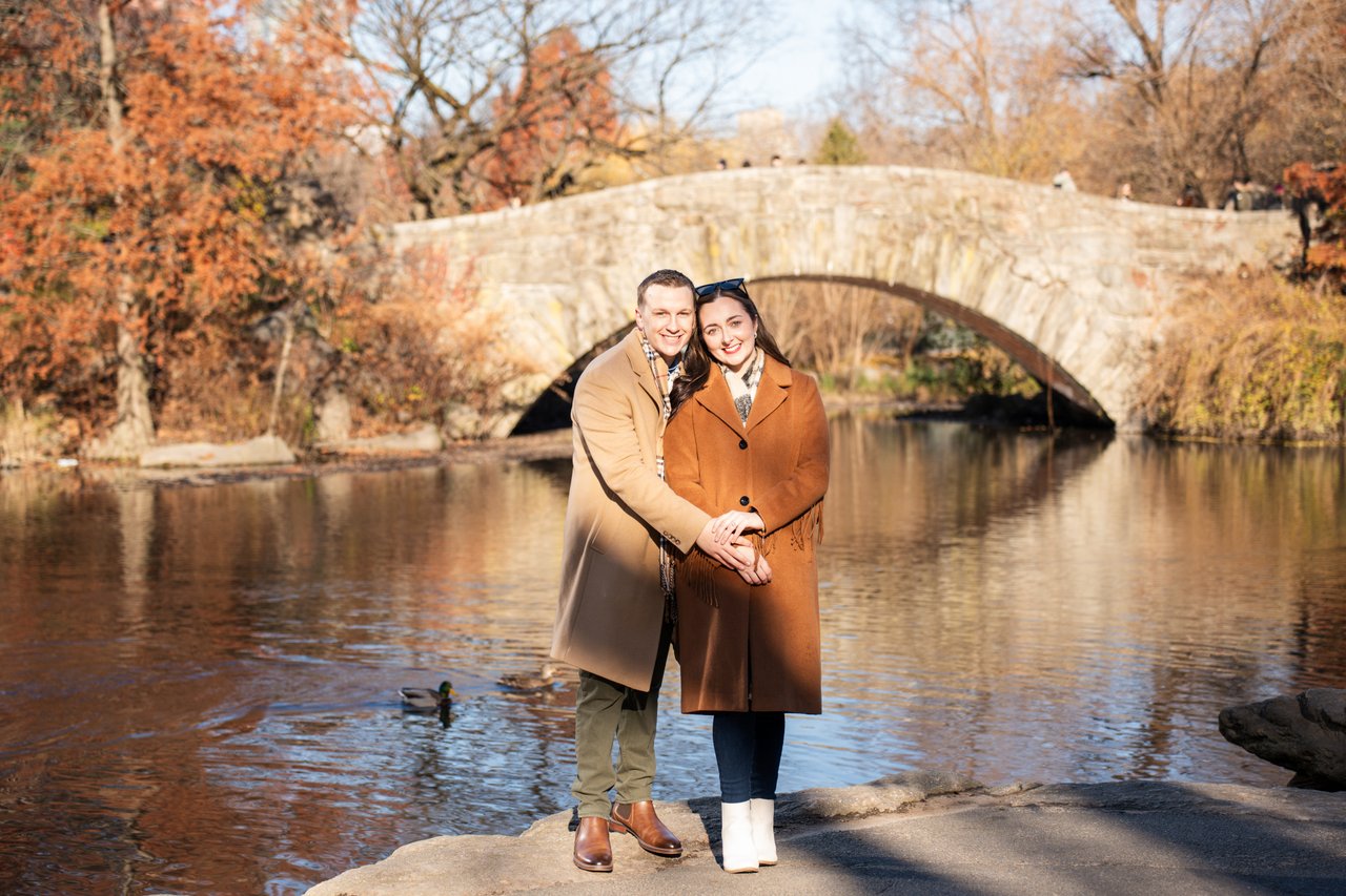 Professional photoshoot at Central Park