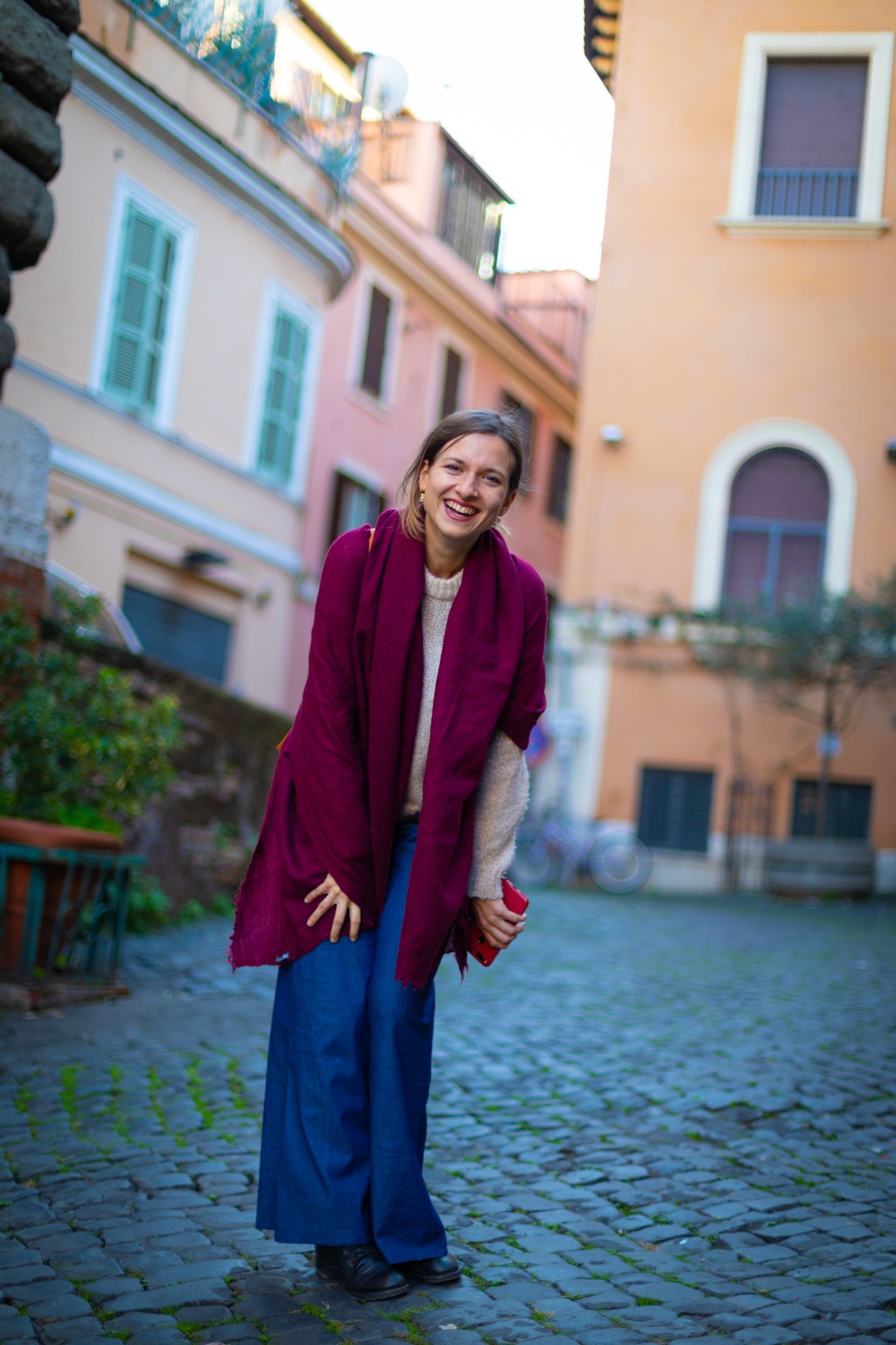 Professional photoshoot in Trastevere