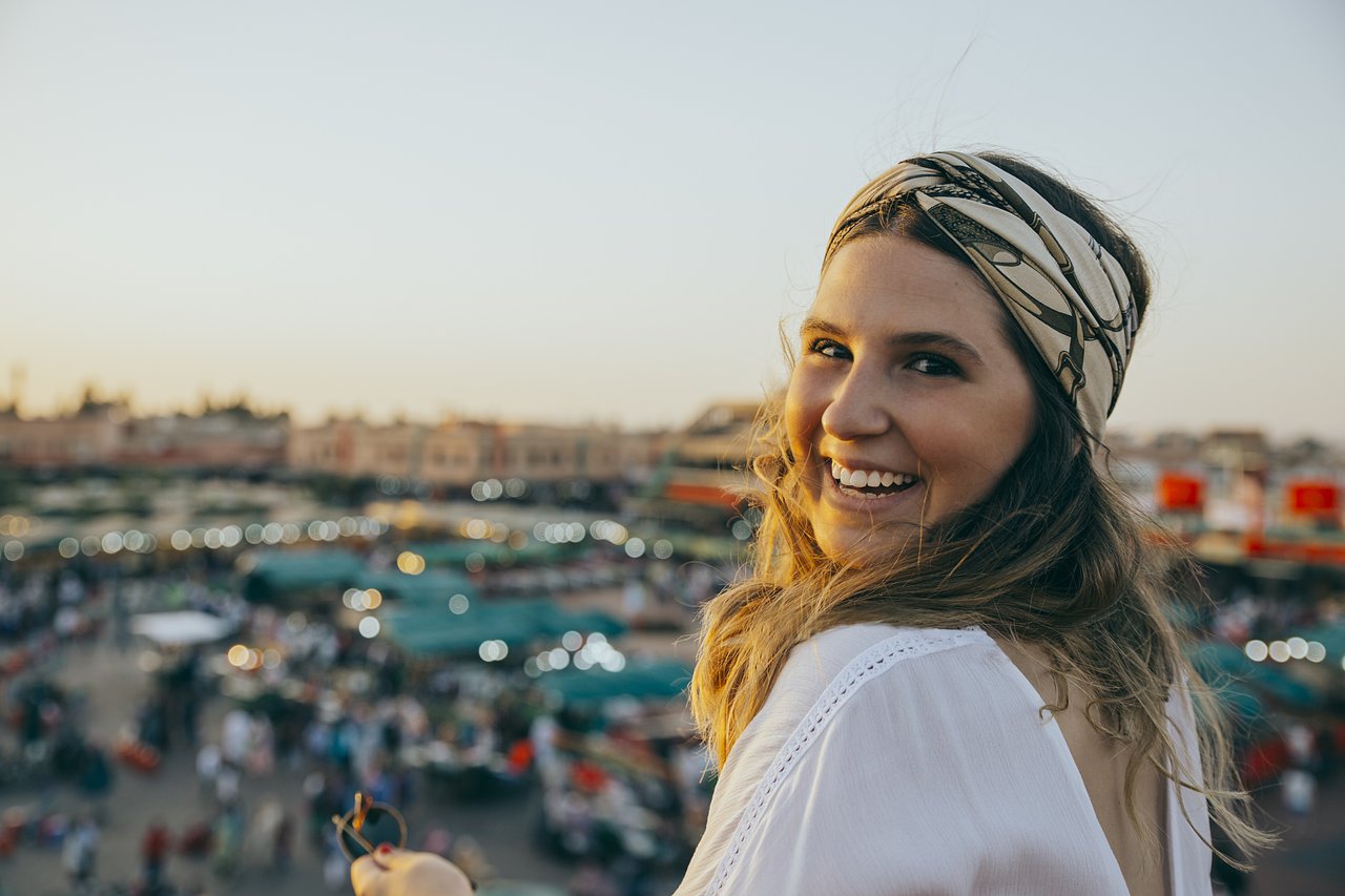 Professional photoshoot at Jemaa el-Fnaa Square