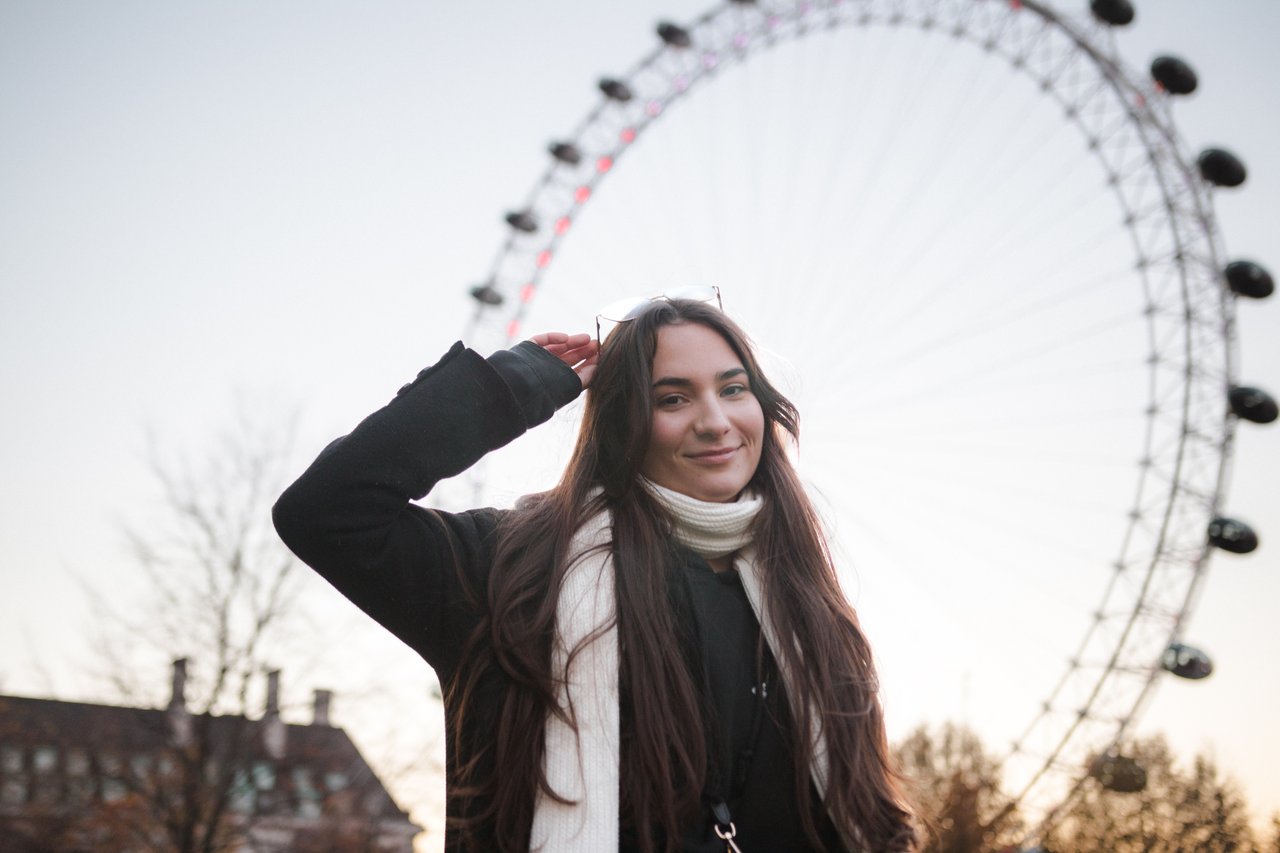 Professional photoshoot at the London Eye