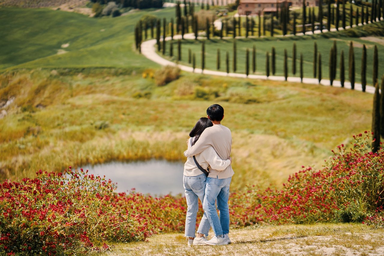 Photoshoot at Val d'Orcia, Siena — photo 1
