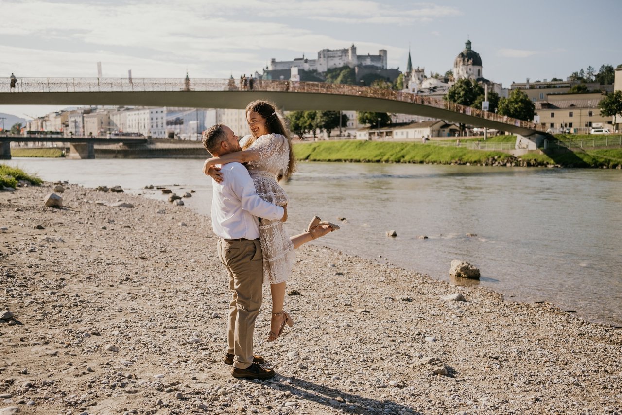 Photoshoot at Makartsteg Bridge, Salzburg — photo 1