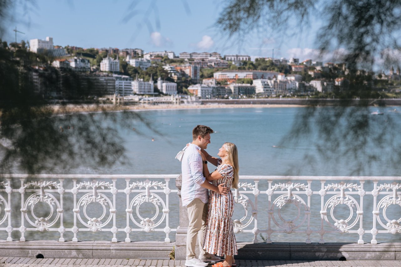 Photoshoot at Playa de La Concha, San Sebastián — photo 1
