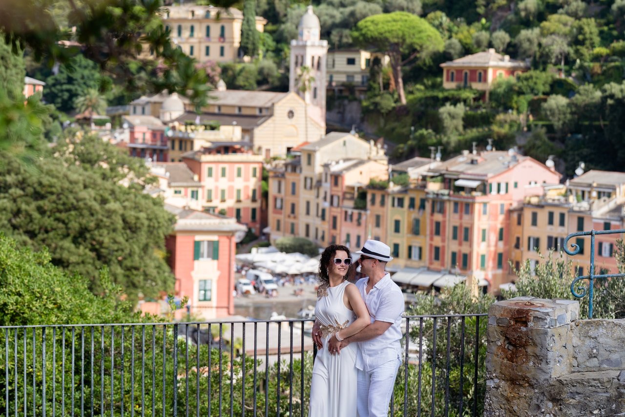 Photoshoot at Church of San Giorgio, Portofino — photo 1