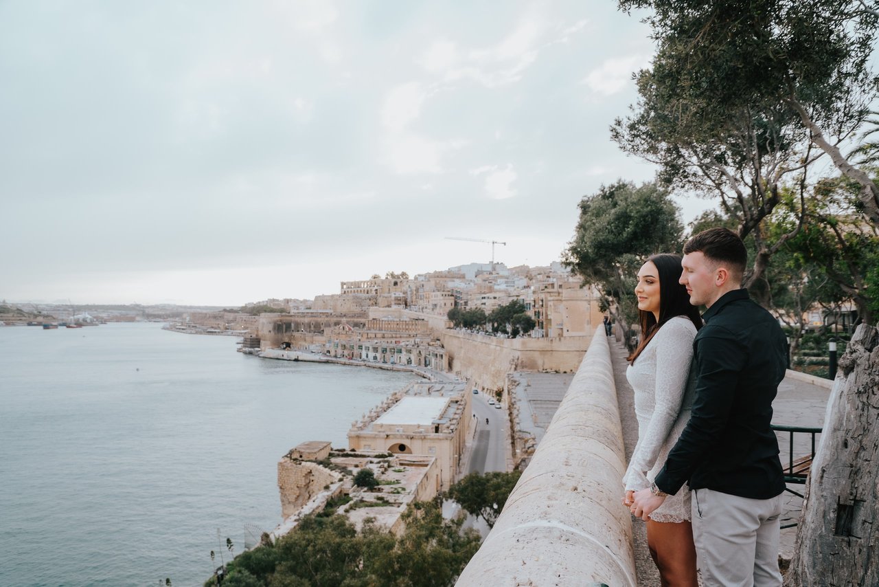 Romantic photoshoot in Valletta — photo 1