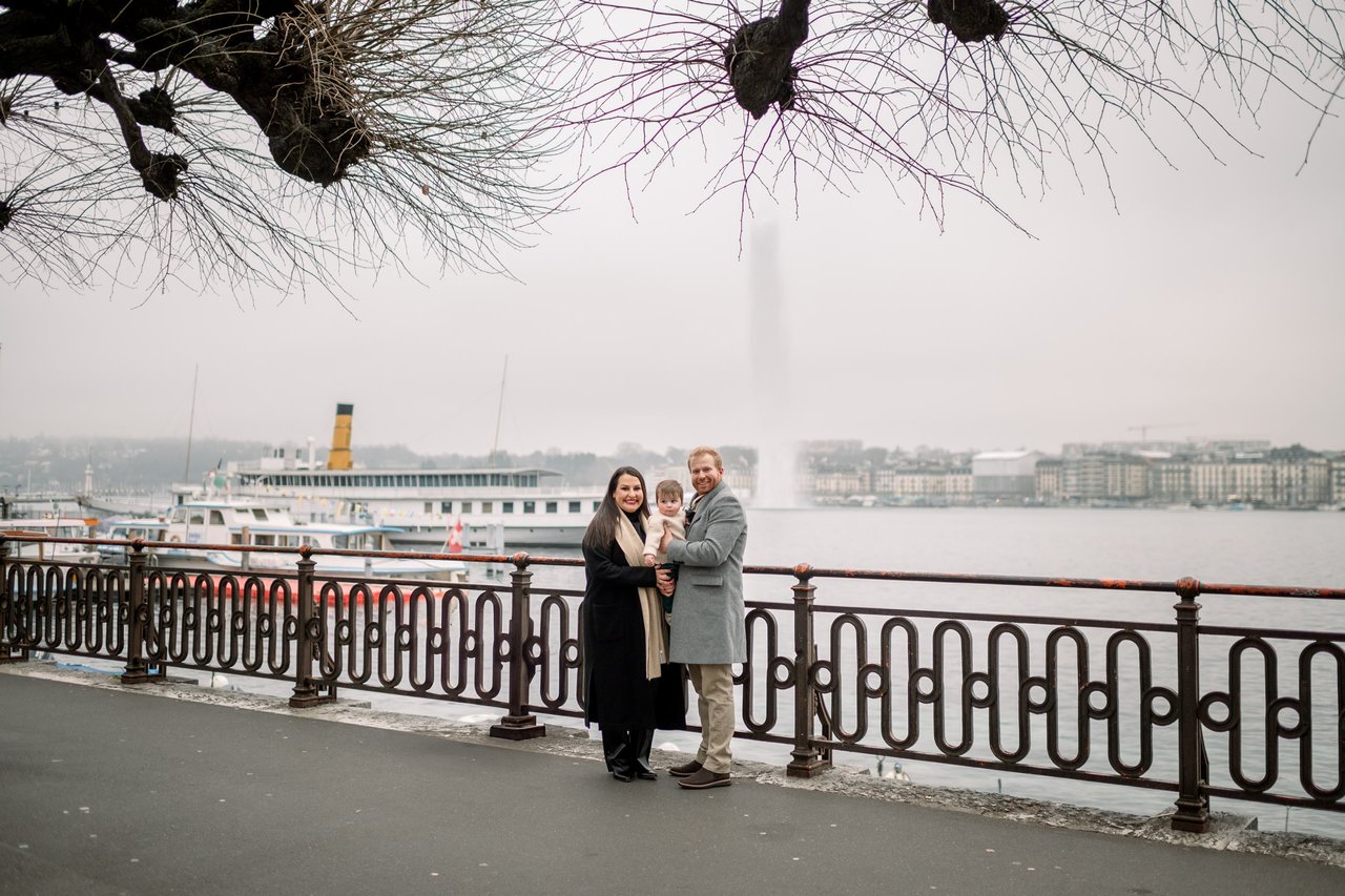 Photoshoot at Pont du Mont-Blanc, Genève — photo 1