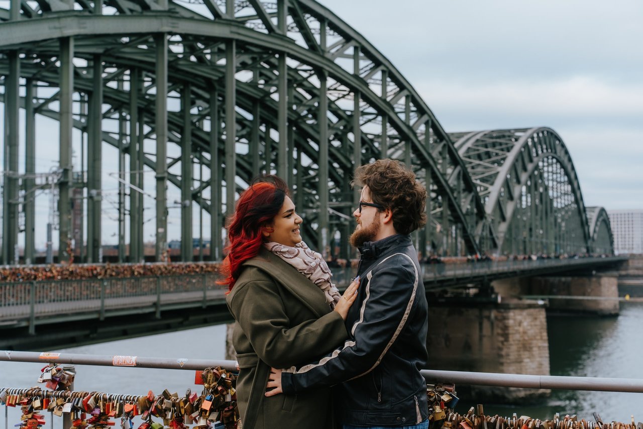 Photoshoot at Hohenzollernbrücke, Cologne — photo 1