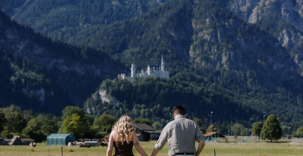 Photoshoot in Neuschwanstein Castle, Germany — professional photography location