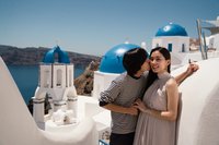 Santorini Oia Family Photoshoot