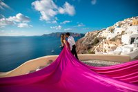 Couple Photoshoot in Oia Village