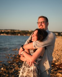 Sunset Couple Photoshoot Zadar, Croatia