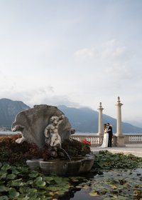 Lake Como Surprise Proposal Photoshoot
