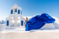 Santorini Proposal Photoshoot