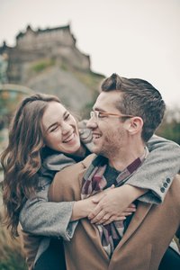 Individual portraits in the most iconic Edinburgh locations