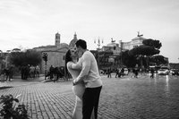 Trevi Fountain and Spanish Steps