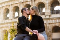 Photoshoot couple in Colosseo