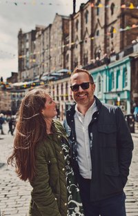 Family portraits in the most iconic Edinburgh locations