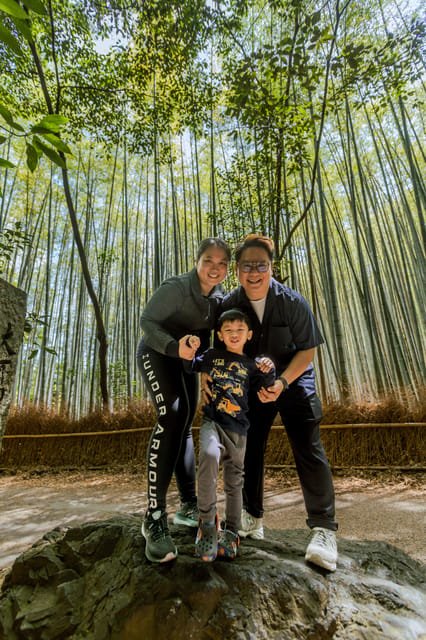 Professional photoshoot at Arashiyama Bamboo Forest photo 2