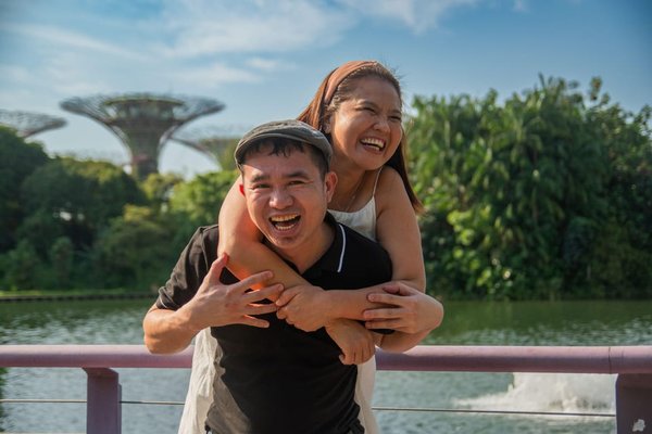 Professional photoshoot at Gardens by the Bay photo 3