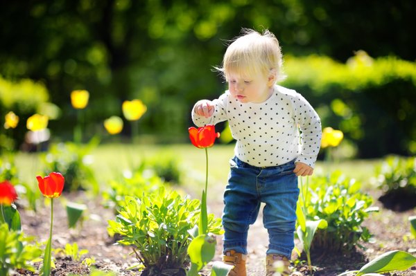 Professional outdoor baby photoshoot in Amsterdam
