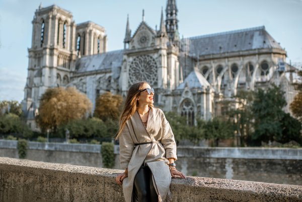 Professional photoshoot at Notre Dame