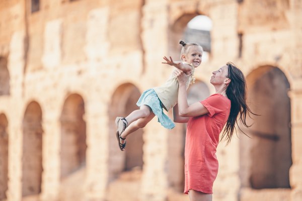 Outdoor portrait photoshoot in Rome photo 3