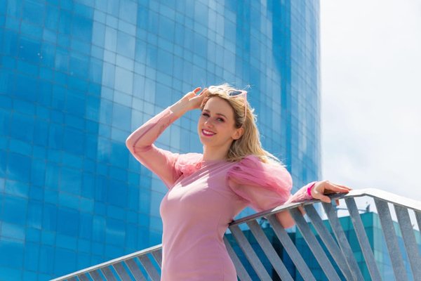 Professional photoshoot at La Barceloneta beach