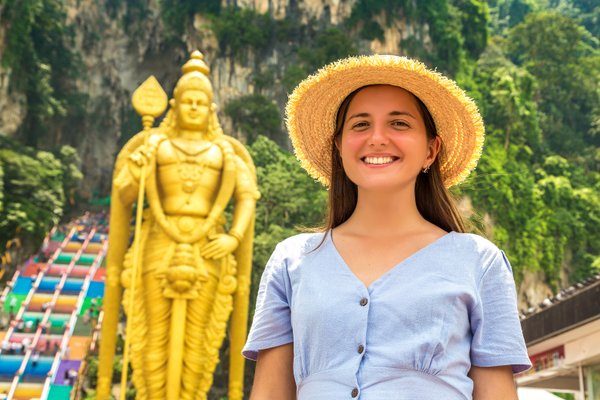 Professional photoshoot at Batu Caves