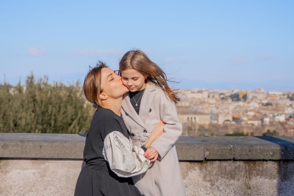 Professional photoshoot at Gianicolo