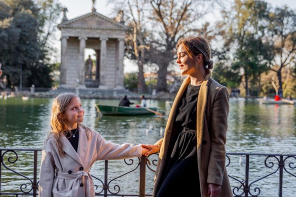 Professional photoshoot at Villa Borghese photo 3