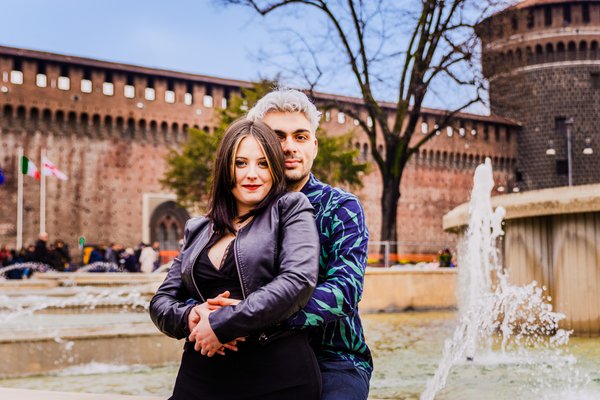 Professional photoshoot at Sforzesco Castle photo 4