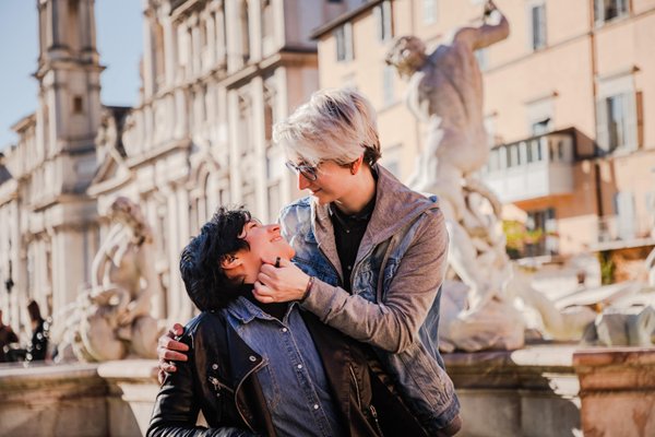 Professional photoshoot at Piazza Navona photo 2