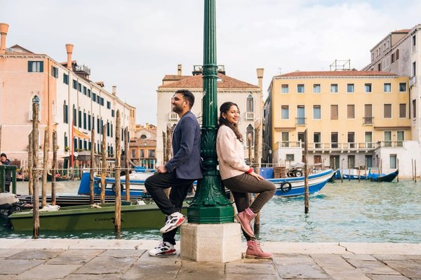 Professional photoshoot at the Rialto Bridge photo 3