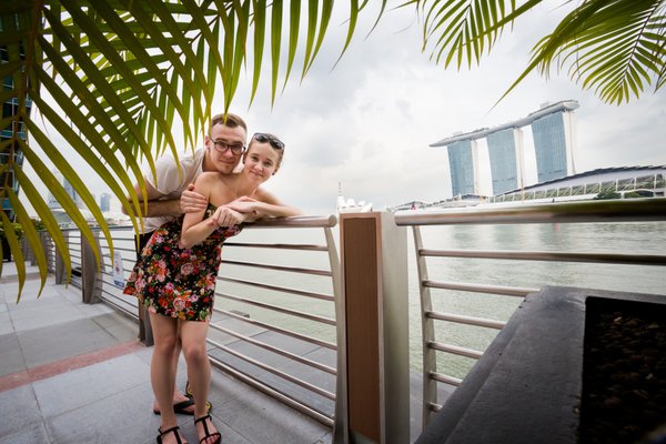 Professional photoshoot at Merlion Park photo 5