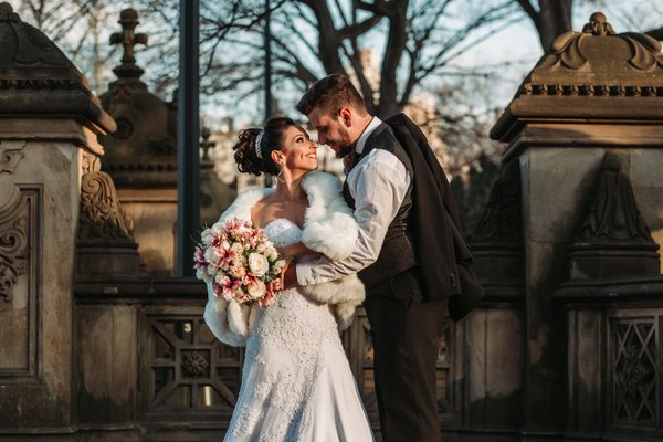 Professional wedding photoshoot in New York City