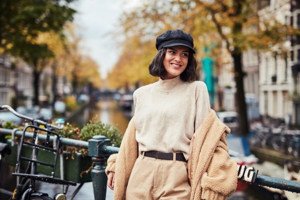 Outdoor portrait photoshoot in Amsterdam