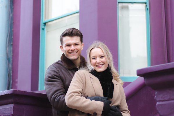 Professional photoshoot at Notting Hill