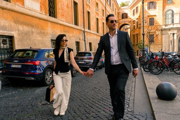 Romantic Photoshoot: Spanish Steps, Trevi's Fountain, Pantheon
