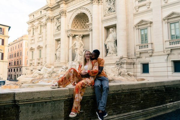 Photoshoot at Trevi's Fountain and Pantheon