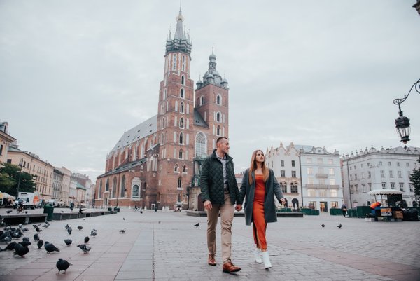Photoshoot at St. Mary's Basilica and Floriańska Street, Kraków — photo 1
