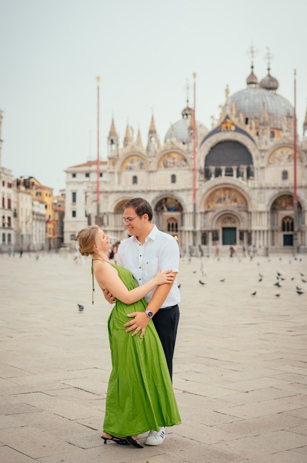 Romantic photoshoot in Venice — photo 1