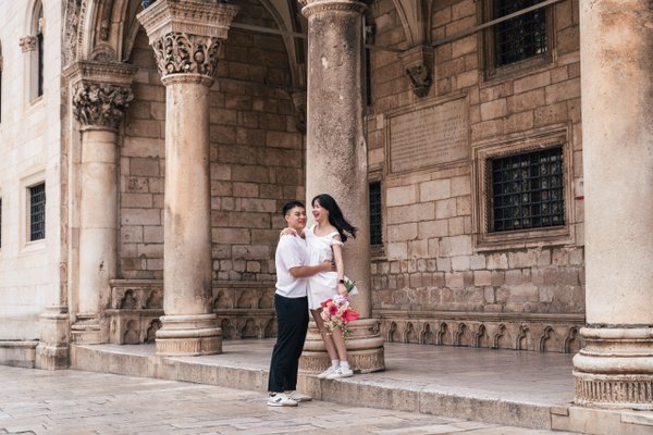 Romantic photoshoot at Stradun, Dubrovnik — photo 3