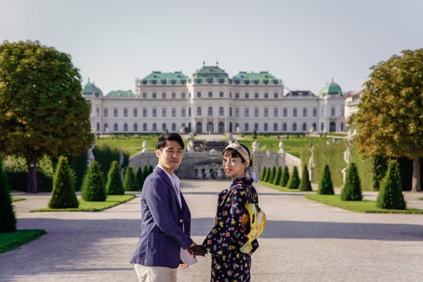 Photoshoot at Belvedere Palace Gardens, Vienna — photo 1