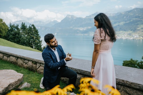 Photoshoot at Lake Lucerne Promenade — photo 5