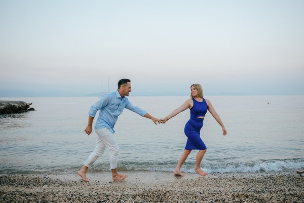 Romantic photoshoot at Kanoni Viewpoint, Corfu — photo 5