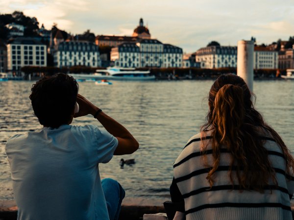 Photoshoot at Chapel Bridge, Lucerne — photo 2